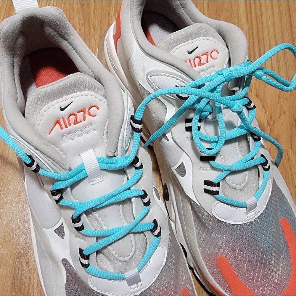 Nike Air Max 270 React MidC Sneaker 7.5 - Picture 7 of 9